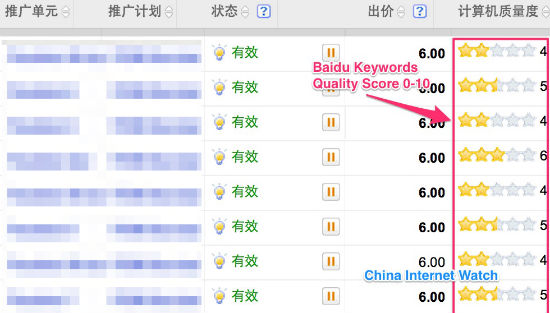 baidu-kw-quality-score